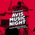 Questa sera in Piazza Sedile  "Avis Music Night "