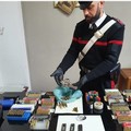 In auto ha una calibro 38, a casa 700 munizioni: arrestato un 73enne sulla Corato-Ruvo