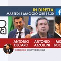 Antonio Decaro, Antonio Azzollini e Michele Boccardi in diretta sul network Viva
