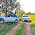 Auto rubata ritrovata sulla Mediana delle Murge