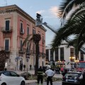 Ramo di palma collassa al suolo, pericolo su Corso Mazzini