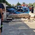 Violento incidente automobilistico su via San Magno