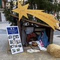 Rubato il bambinello del presepe di Piazza Marconi