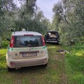 Ritrovate due auto rubate e cannibalizzate in contrada Missori–San Pietro