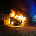 Due auto incendiate nella notte a Corato