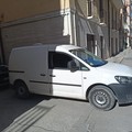 Furgone rubato recuperato in centro a Corato