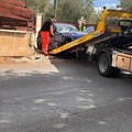 Corato, incidente su via Gravina: auto fuori strada