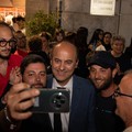 Comizio di ringraziamento del Sindaco De Benedittis