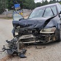 Scontro fra due auto sulla strada per Castel del Monte, 4 feriti
