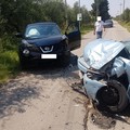 Brutto scontro frontale a Ruvo di Puglia, coinvolti 4 coratini