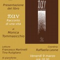 Monica Tommasicchio presenta il suo libro “Racconti di una vita”