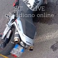 Cade con la moto sulla strada provinciale 231: 20enne in ospedale