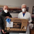 Una Tv per allietare la degenza, il dono di Onda d'Urto Corato al  "Dimiccoli " di Barletta