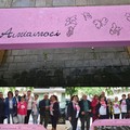 Corato inaugura la  "Panchina Rosa " per la Giornata Nazionale del Malato Oncologico
