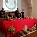 Furti di opere d'arte, oltre cinquecento i beni sequestrati nel 2019 tra Puglia e Basilicata