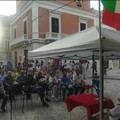 La piazza ai Partigiani Coratini