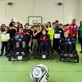 L'istituto comprensivo Battisti - Giovanni XXIII Alla scoperta del Powerchair Football con Simone