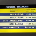 Ferrotramviaria, gravi disagi per i pendolari verso Bari