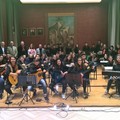 L'orchestra del  "Tattoli - De Gasperi " in concerto in sala consiliare