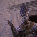 L'emozione di San Cataldo e le immagini della processione del busto argenteo