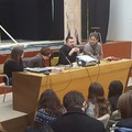 Gli studenti del  "Federico II Stupor Mundi " a lezione da Andrea Scanzi