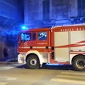 Principio di incendio in una braceria, intervento dei vigili del fuoco