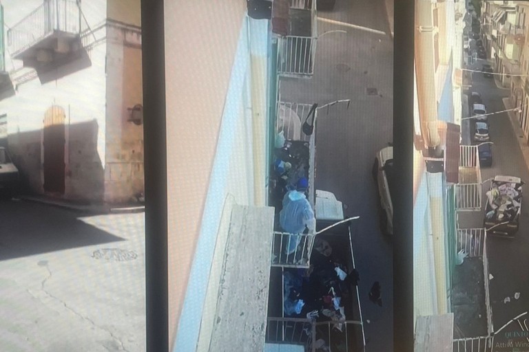 Bonifica casa di Paolo Frame del video di Quinto Potere. <span>Foto Video Facebook della testata Quinto Potere</span>