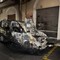 Auto in fiamme a tarda sera: Fiat Doblò in fumo in via Rapisardi