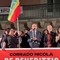 Comizio di ringraziamento del sindaco De Benedittis