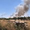 Incendio su via Gravina a Corato: lunga colonna di fumo e traffico bloccato