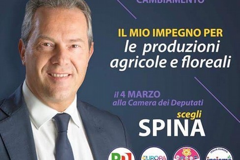 Francesco Spina: «Impegno per le produzioni agricole e floreali»