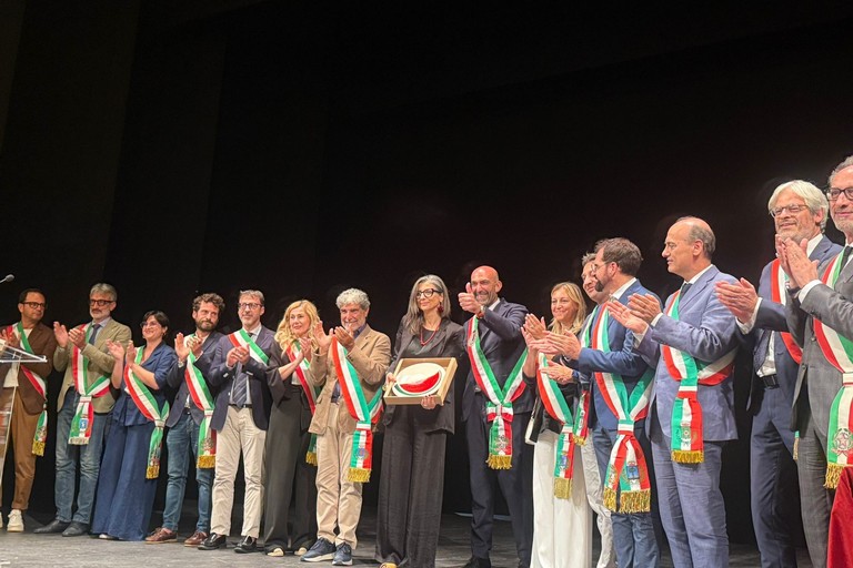 Consegna delle chiavi della Citt di Bari a Francesca Albanese