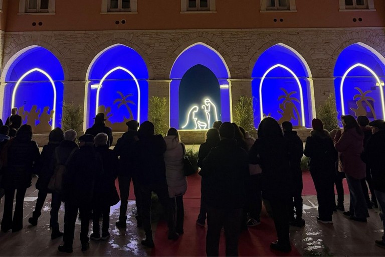 Presepe artistico curato dalla Pro Loco Quadratum