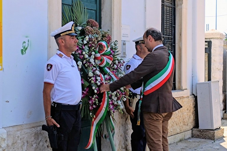 Corrado De Benedittis alla commemorazione per il 12 luglio