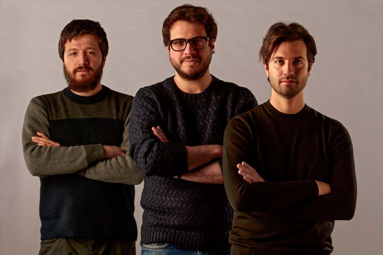 Cristiano Di Nicola, Jacopo Del Giudice e Paolo Strippoli. <span>Foto Cymon Taylor</span>