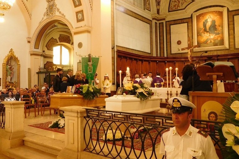 Funerali delle vittime del disastro ferroviario