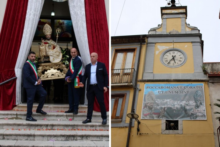 Gemellaggio Corato Roccaromana trasferta in Campania