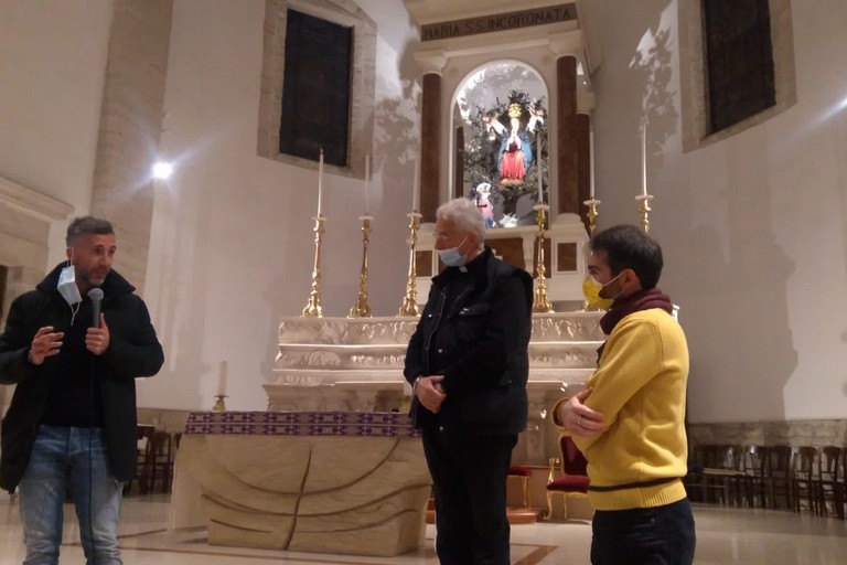 Giandonato Salvia all'Incoronata