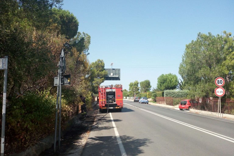 Incendio Corato - Trani