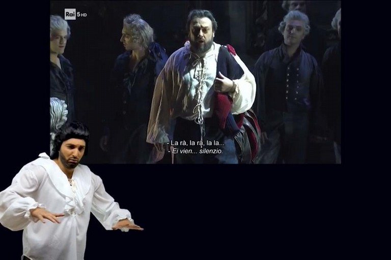 Davide Falco interpreta Rigoletto