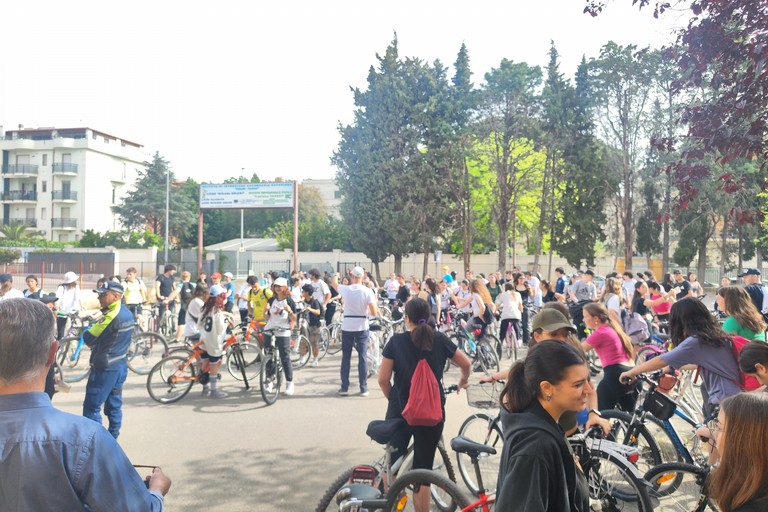 Liceo Classico Oriani Biciclettata. <span>Foto Stefano Procacci</span>
