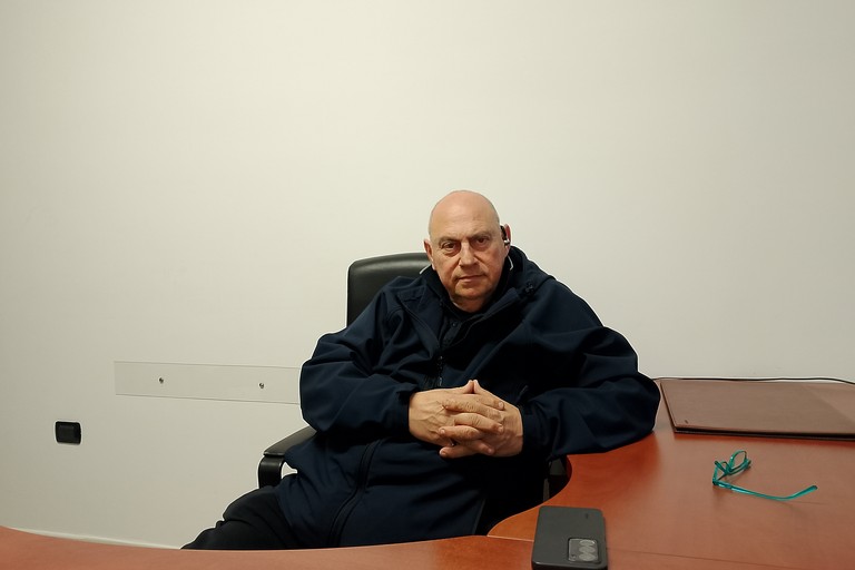 Candidato sindaco Vincenzo Adduci. <span>Foto Anna Lops</span>