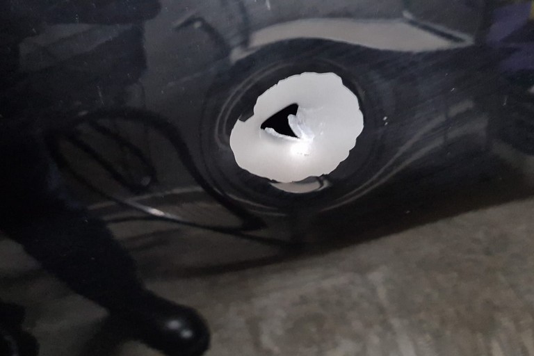 Danneggiata l'auto di Vito Bovino, comandante della Locale di Giovinazzo