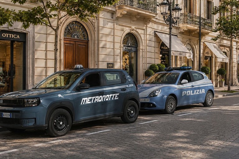 Polizia e metronotte