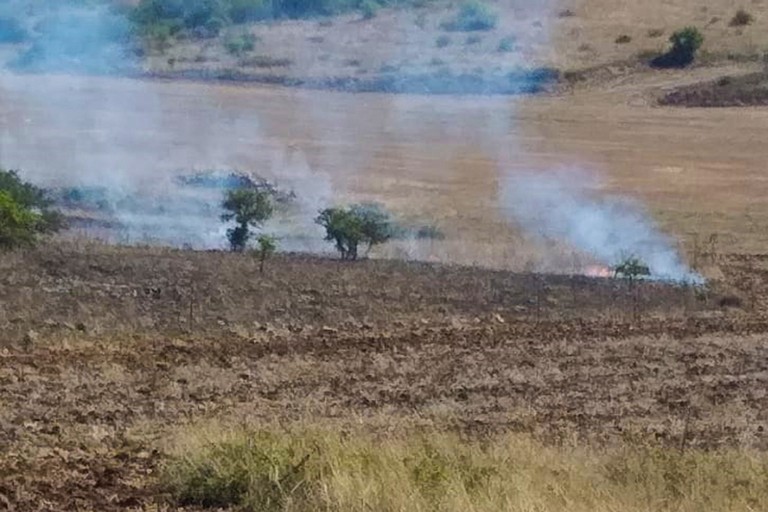 Incendio Monte Caccia