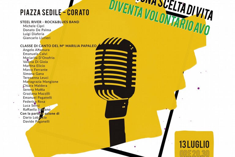 AVO in piazza con la musica