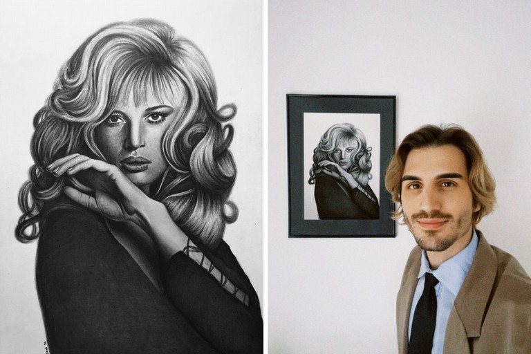 Luigi Gabriele omaggio a Monica Vitti