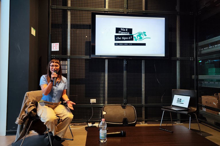 Ma Il Pianeta che tipo Ivana Ventola. <span>Foto Stefano Procacci</span>