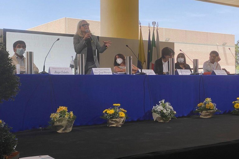 Intervento dell'assessora Maraschio