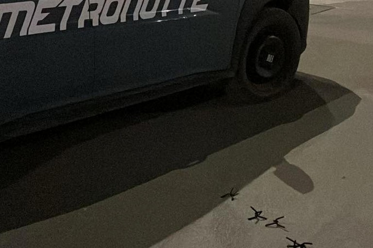 L'intervento della Metronotte